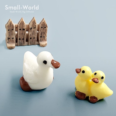 

Миниатюрные фигурки животных SIBAOLU из смолы, набор из 3 шт.