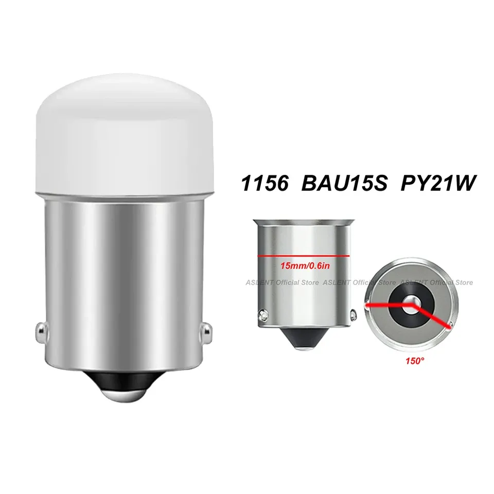

2X 1156 P21W BA15S S25 R5W R10W PY21W 1157 P21/5W BAY15D Светодиодные лампы Автомобильный задний стоп-сигнал Автоматический резервный фонарь заднего хода Поворотники