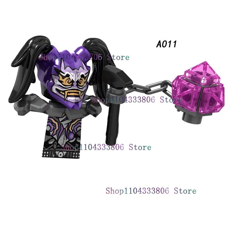 

Пластиковые строительные блоки аниме Ninjago