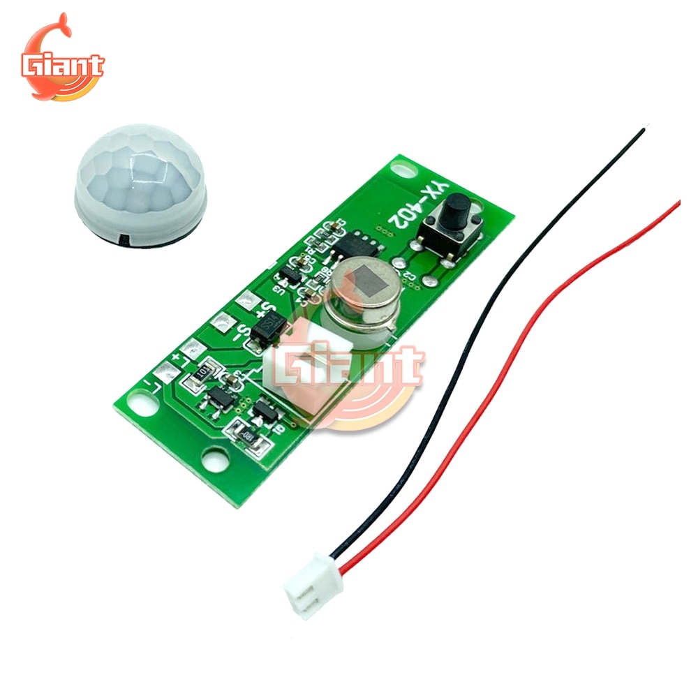 

Dmyond 3.7V Solar Lamp Circuit Board PIR Motion Sensor Controller