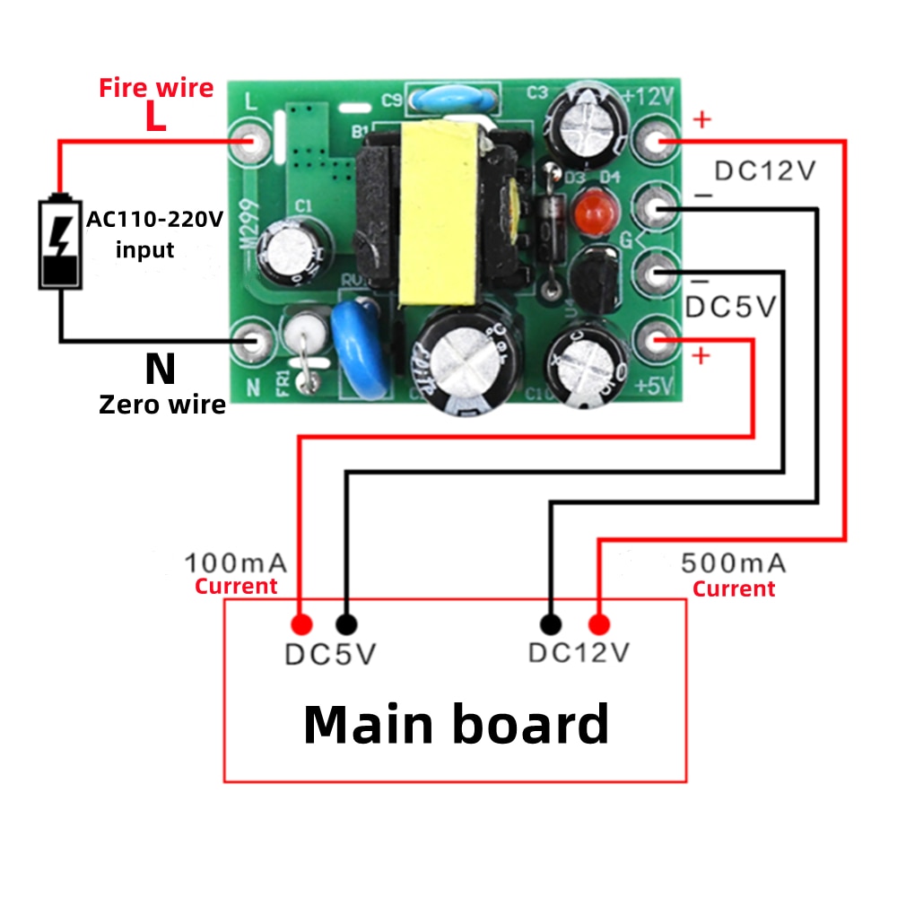 

Модуль платы источника питания Interest Maker AC-DC switching power supply board