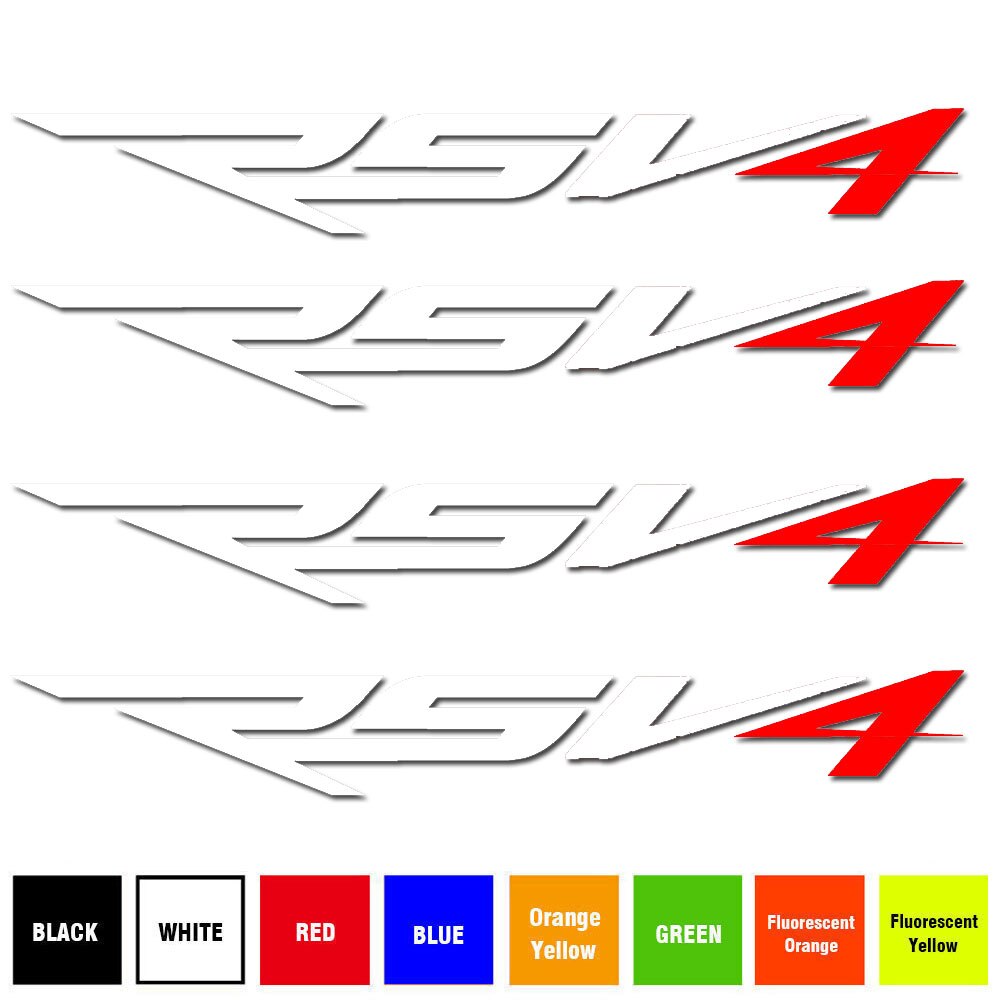 

6,5 "Набор для Aprilia Racing RSV4 эмблема графика Замена мотоцикла гоночные наклейки X4