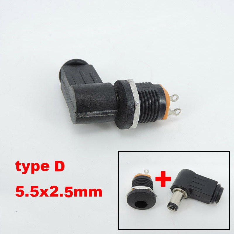 

Разъемы DC Power 5,5-2,1 мм, пара