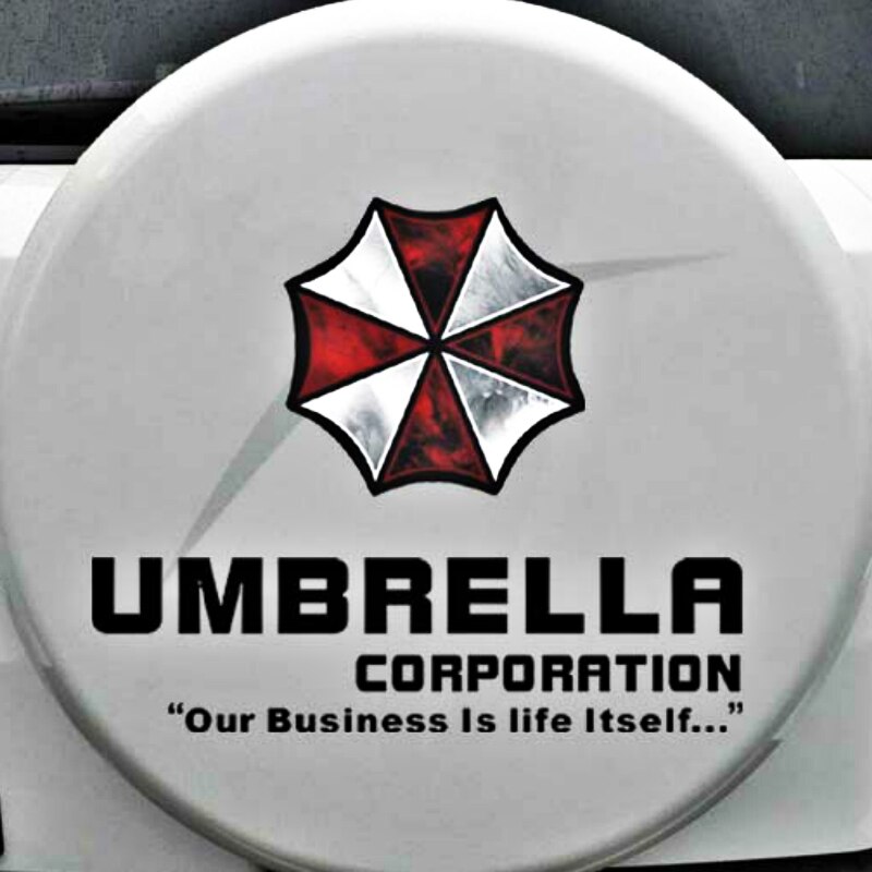 

Автомобильные аксессуары Umbrella Corporation Светоотражающая Автомобильная наклейка и наклейка для Volkswagen Polo Golf Audi A3 Ford Focus 43 см * 14 см