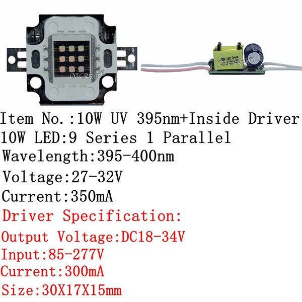 

УФ светодиодный излучатель OTdiode 10W