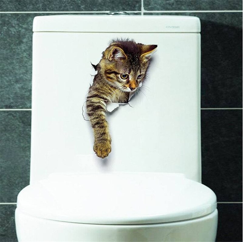 

Настенные наклейки DEOWUU с изображением кота