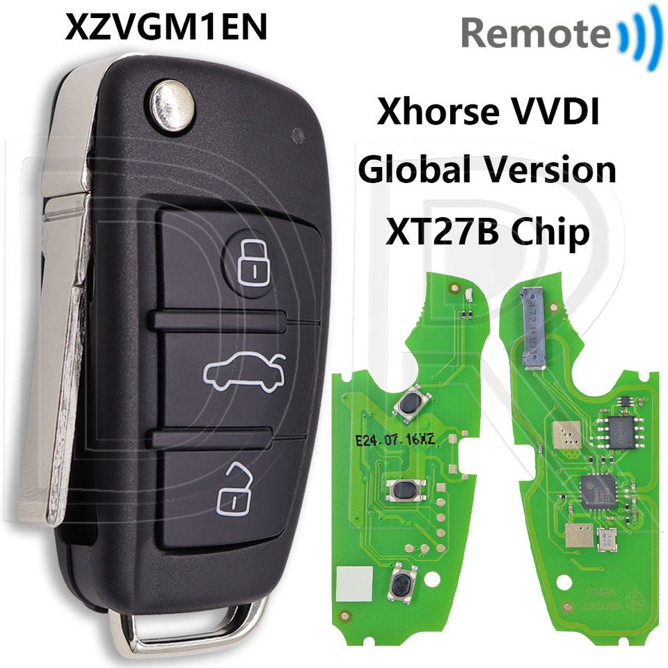 

Отличная глобальная версия VVDI Xhorse XZADM1EN Audi Style Универсальный раскладной автомобильный ключ дистанционного управления для Audi VW Volkswagen Skoda Seat
