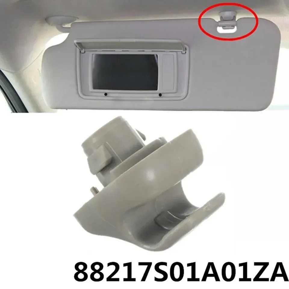 

Автоматический крючок для солнцезащитного козырька 88217S01A01ZA для Honda 98-07 для Accord 1996-2004 для Civic 2006-2011 зажим для солнцезащитного козырька