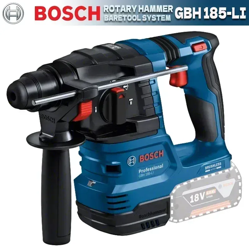 

Bosch GBH 185-LI Бесщеточный перфоратор 18В