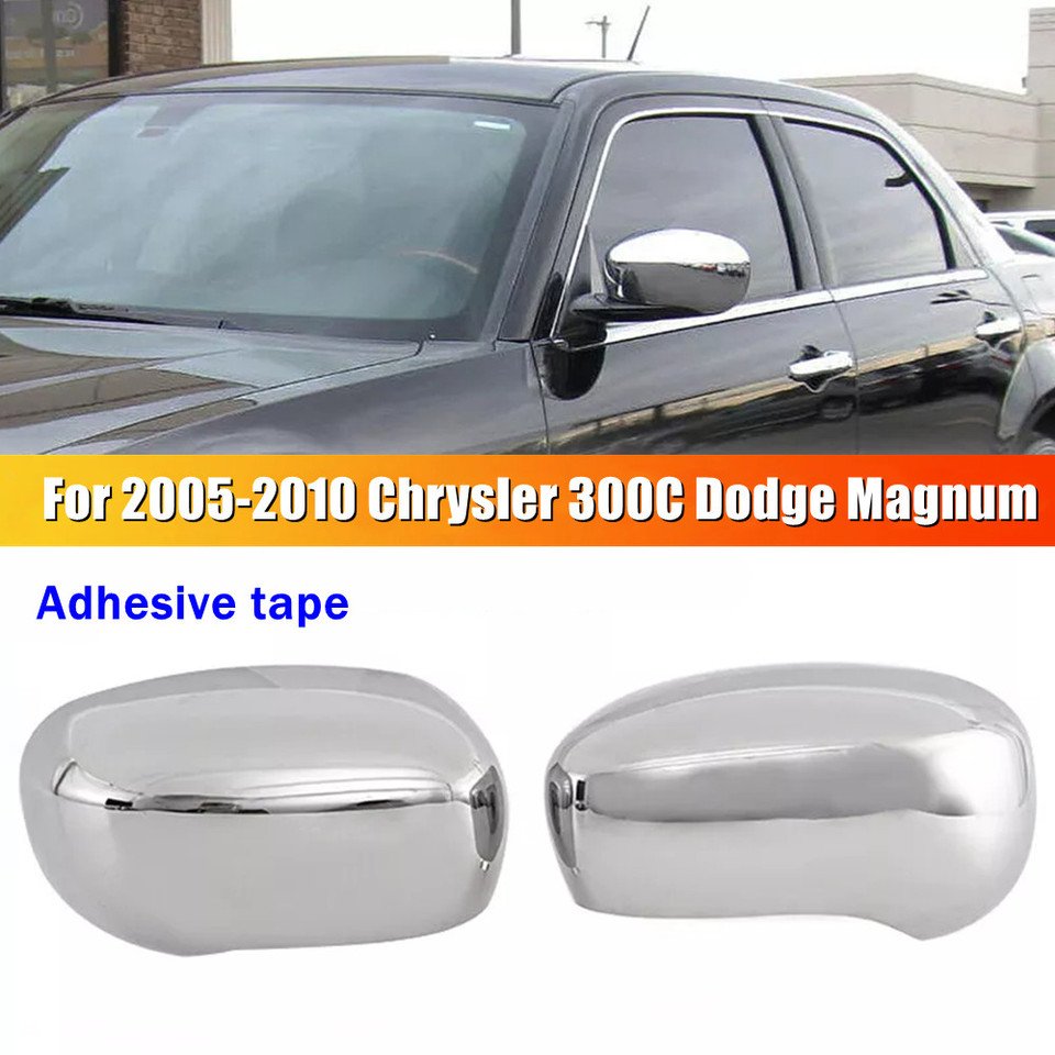 

Для Dodge Charger Magnum Chrysler 300/300C 2005-2010 Автомобильное боковое зеркало заднего вида, крышка крыла, накладка на дверь, ABS хром