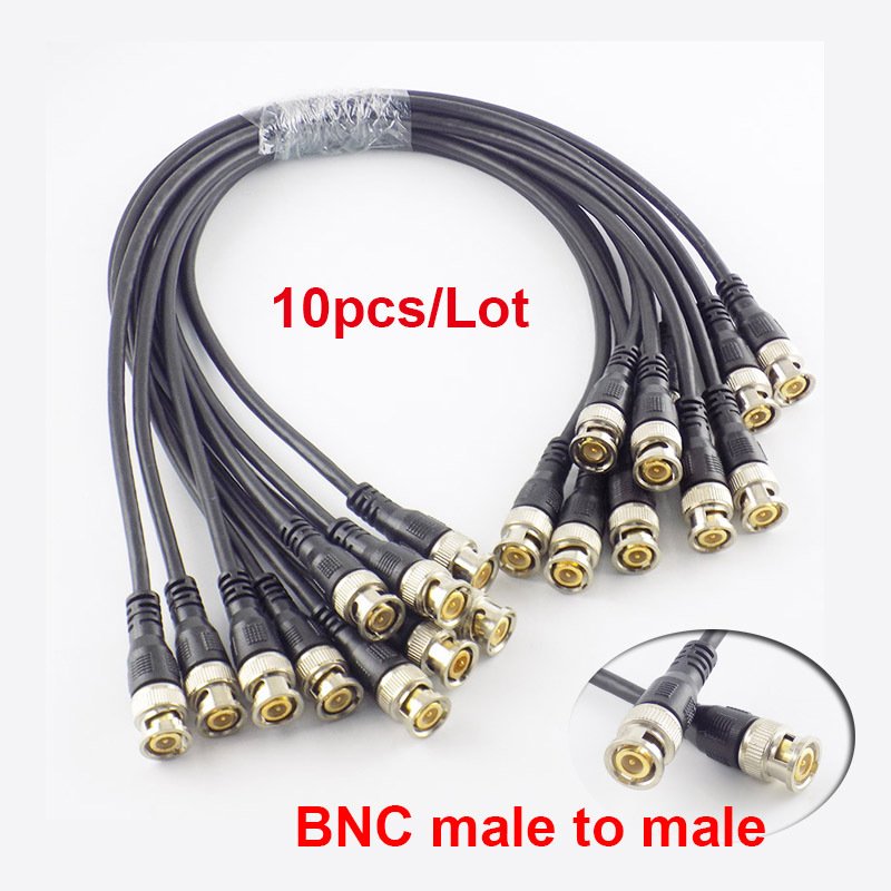 

0,5 м/1 м/2 м/3 м Кабель BNC папа-BNC папа для адаптера BNC домашний удлинитель переходник провод для камеры видеонаблюдения D6