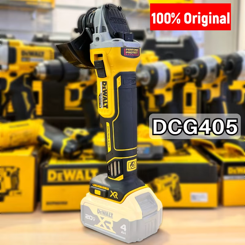 

DEWALT Бесщеточная угловая шлифовальная машина DCG405 Угловая шлифовальная машина для резки металла с магнитной подвеской 125 мм 4-1/2 дюйма 414N