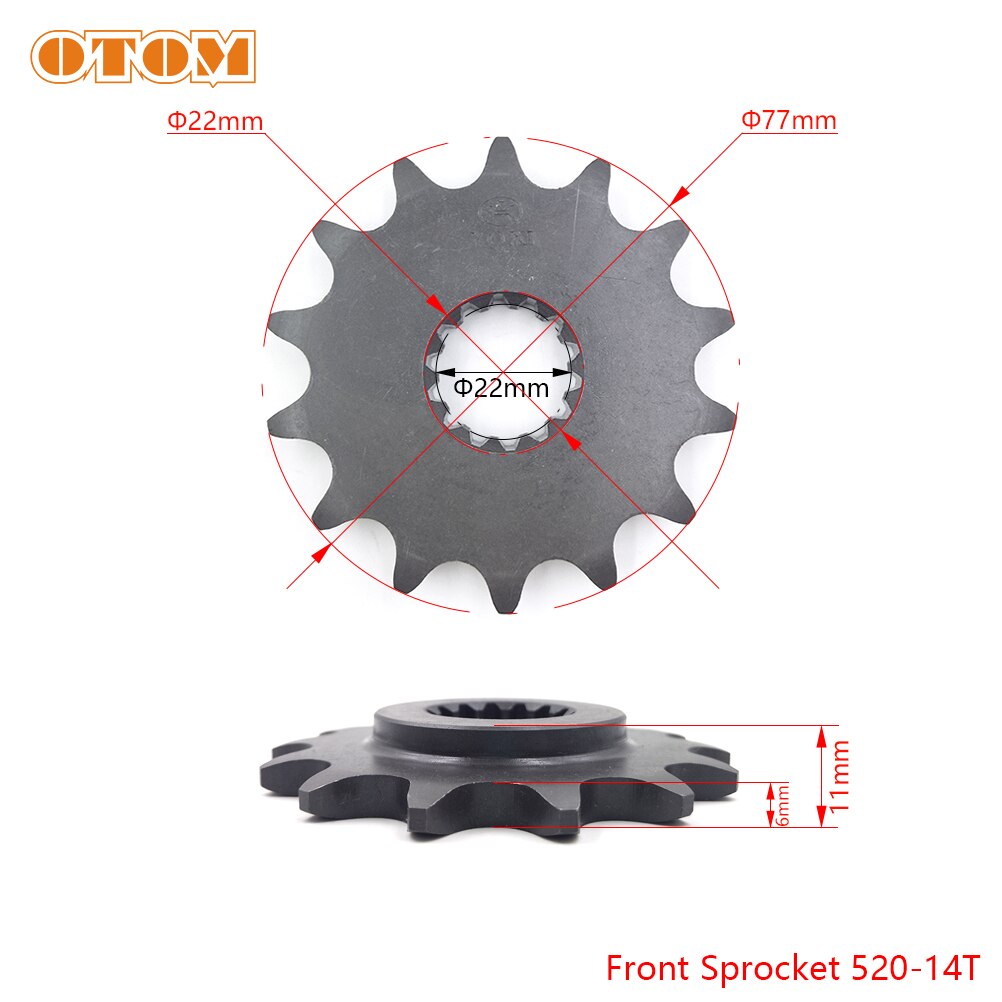 

Передняя Звездочка для мотоцикла 520-13T/520-14T/530-13T