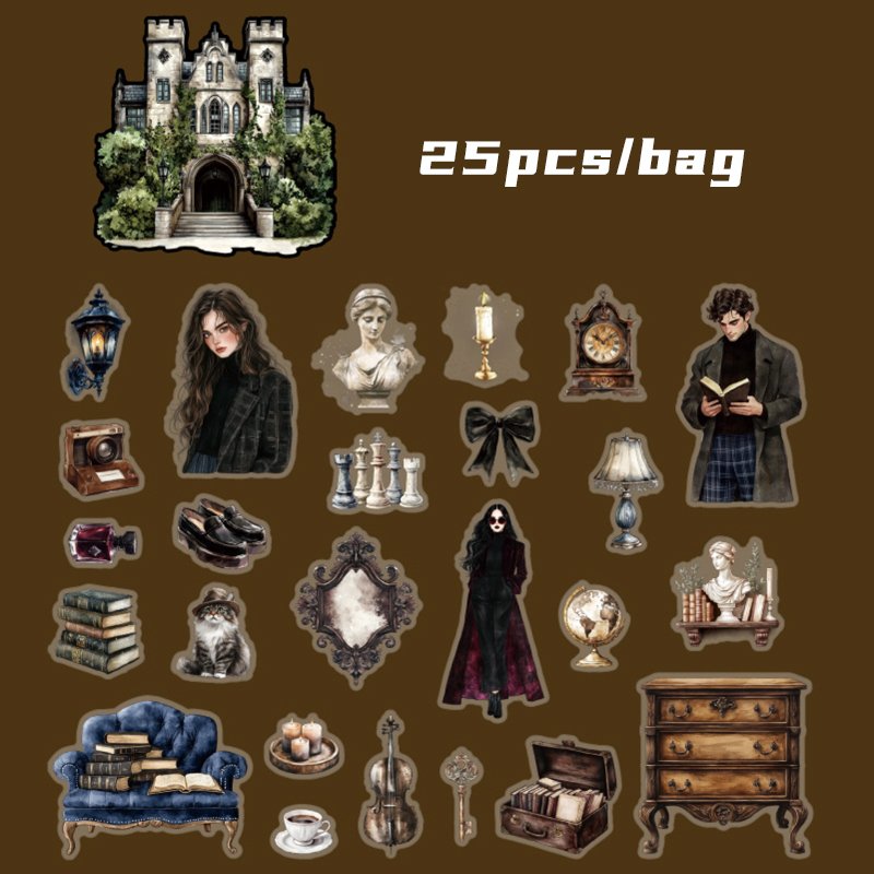

Набор наклеек Black World Pet Mr. Paper 6 стилей