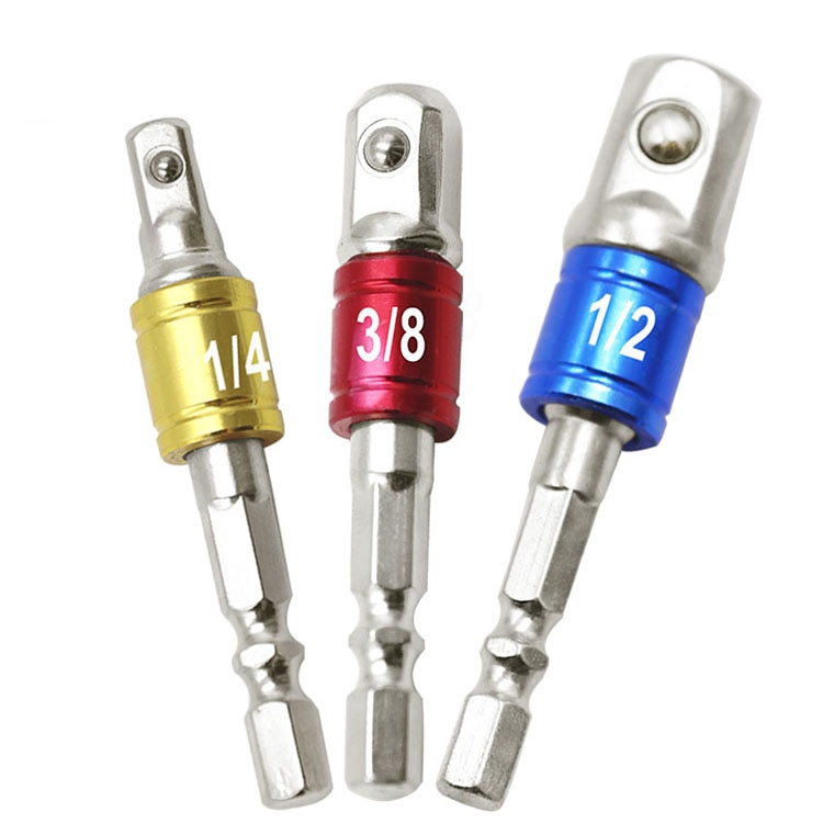 

Переходник JIGONG для сверл 1/4", 3/8", 1/2"