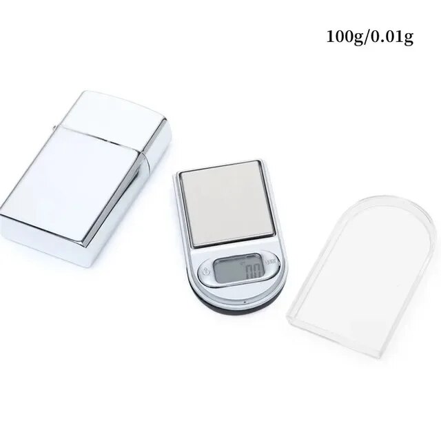 

Карманные весы LETIITTGOO 100/200 г серебристые