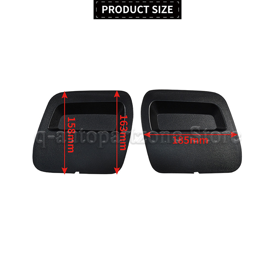 

Левый и правый комплект, 2 шт., накладка на передний бампер автомобиля для Dacia Duster 2018 2019 2020 2021, накладка на передний бампер с фаркопом и проушиной