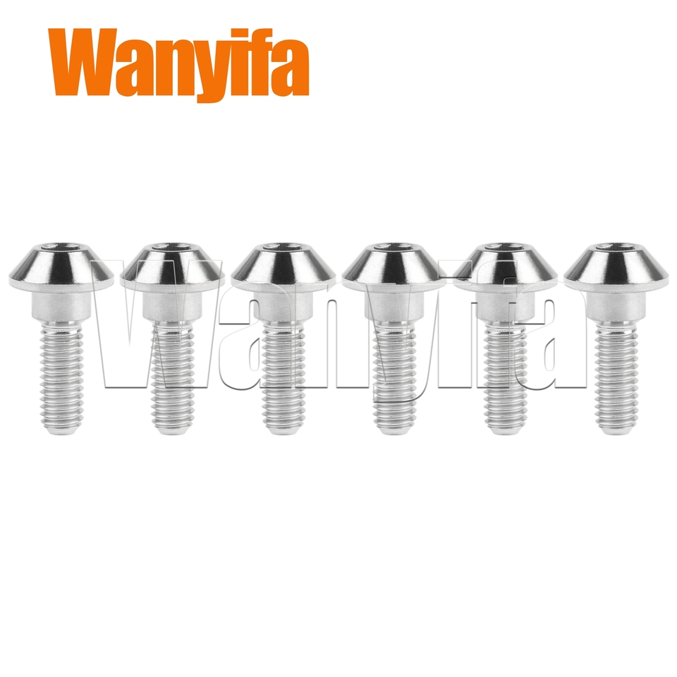 

Wanyifa Титановые болты для мотоцикла M6x20/25 мм