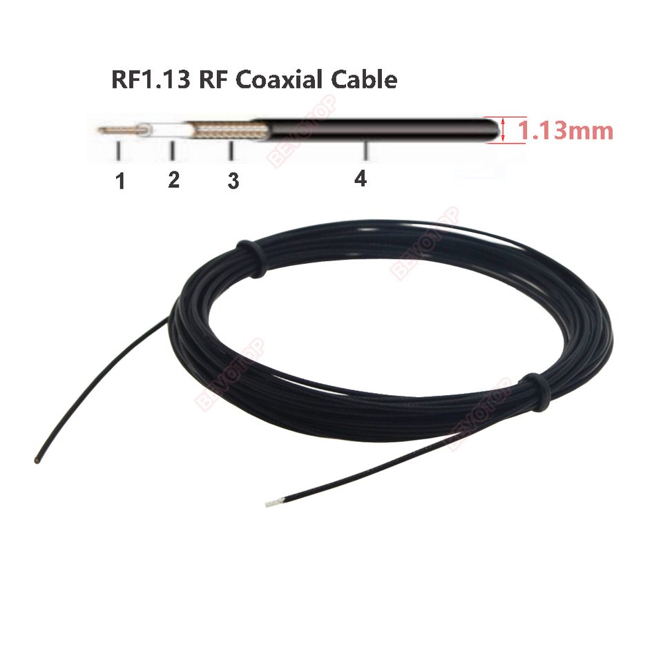 

BEVOTOP Micro RF Coaxial Cable 1.13 мм 2 метра
