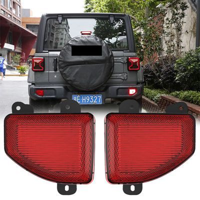 

Светодиодный задний фонарь заднего бампера для Jeep Wrangler JL 2018 2019, задние противотуманные фары для парковки, задние стоп-сигналы