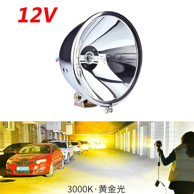 

5-дюймовые Рабочие Фары Hid, Высокая Яркость, Дальнобойные Проекторы, Грузовик, Внедорожник, На Крыше, Морской Прожектор 6500k
