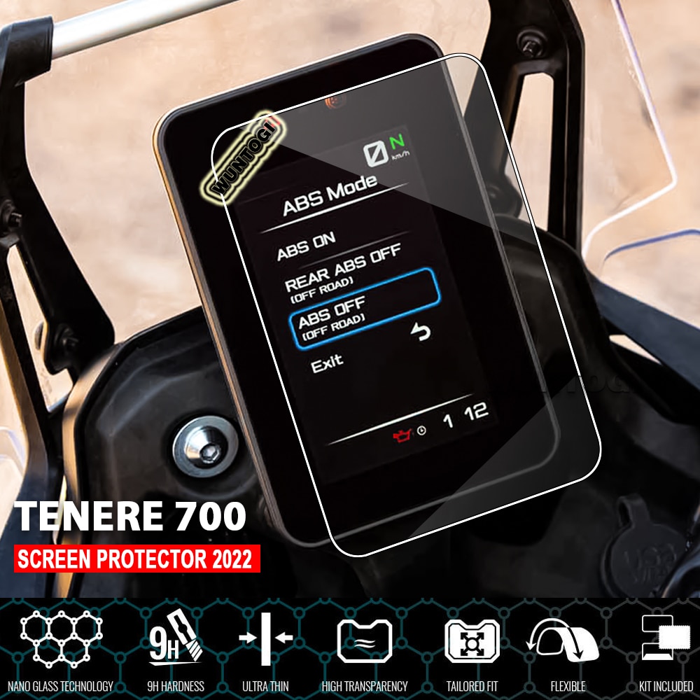 

Для YAMAHA Tenere 700 Tenere700 T700 XTZ 700 2022 Новый кластер для защиты мотоцикла от царапин защитная пленка для приборной панели