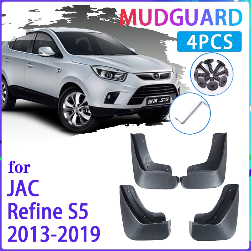 

Брызговики для автомобилей JAC, брызговики S5 2013 ~ 2019 2014 2015 2016 2017 2018, брызговики, крылья, автомобильные аксессуары