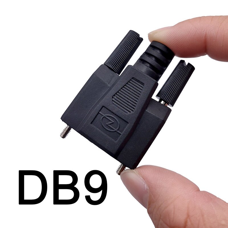 

1 шт. DB9 / DB15/DB25, Черная оболочка, штекер и гнездо с последовательным портом, одноразовая оболочка для литья под давлением