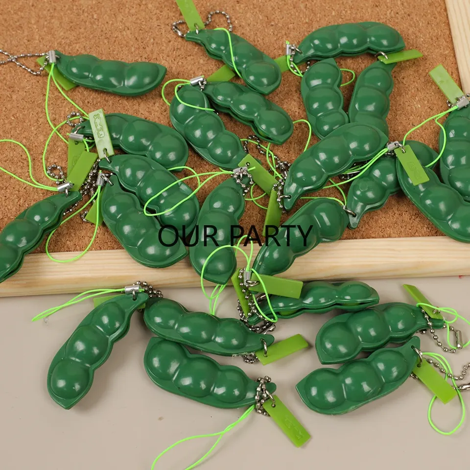 

Набор антистресс игрушек Edamame 10 шт.