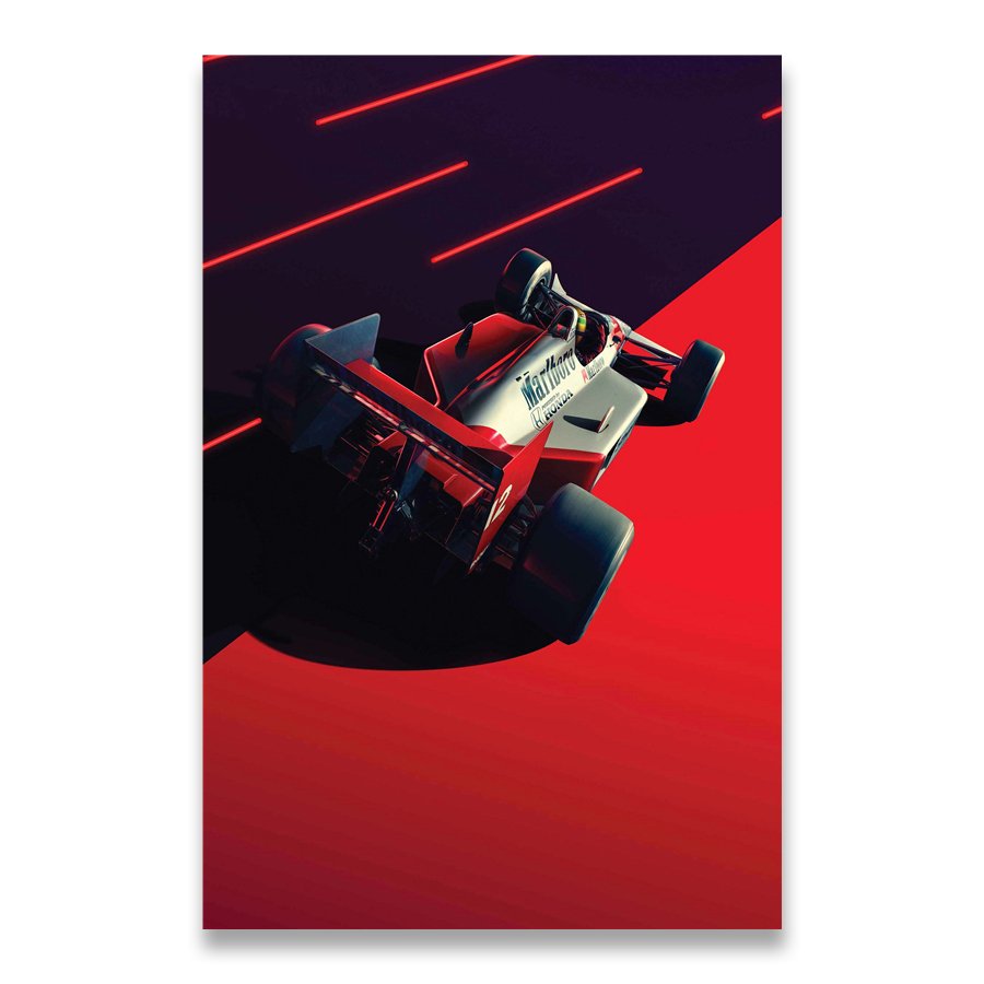 

Плакат AliPaint Ayrton Senna F1