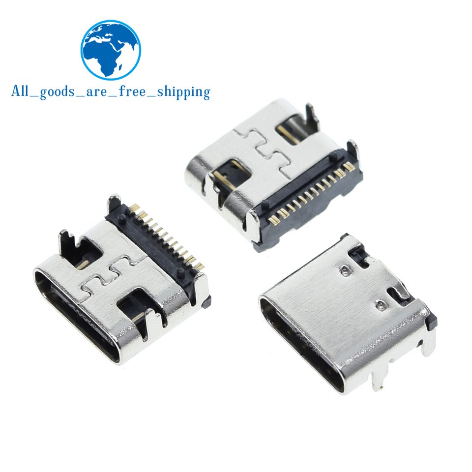 

TZT разъемы USB 3.1 Type-C 16-контактные