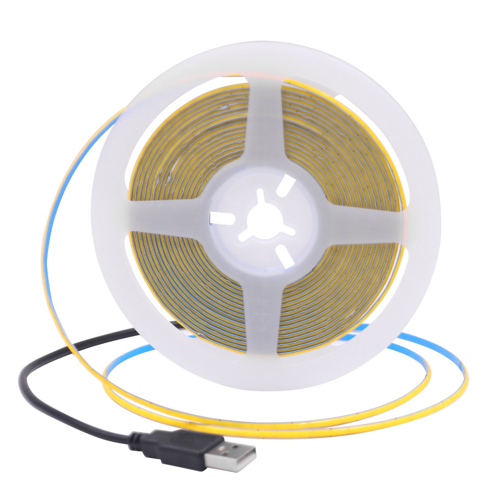 

HEGEHE Светодиодная лента COB 3/5/8 мм USB 320LED/м