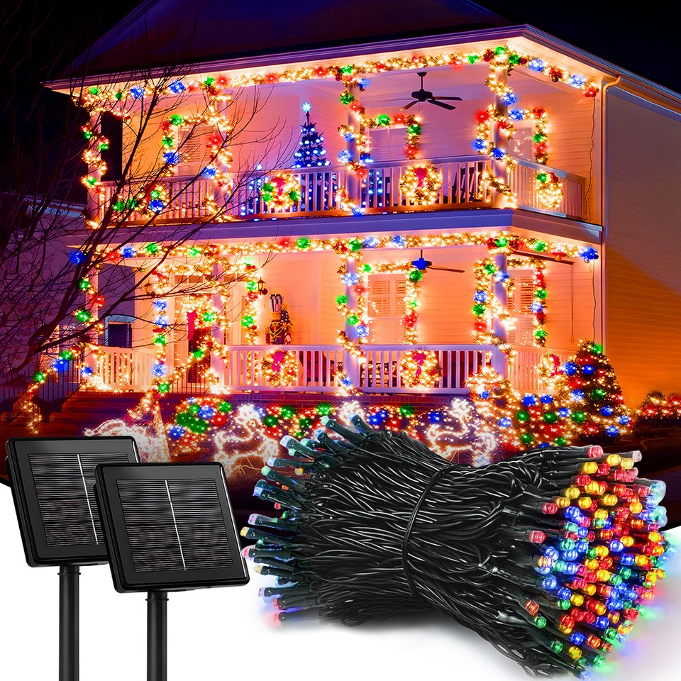 

Солнечные LED гирлянды DBF 5М/7М теплый свет