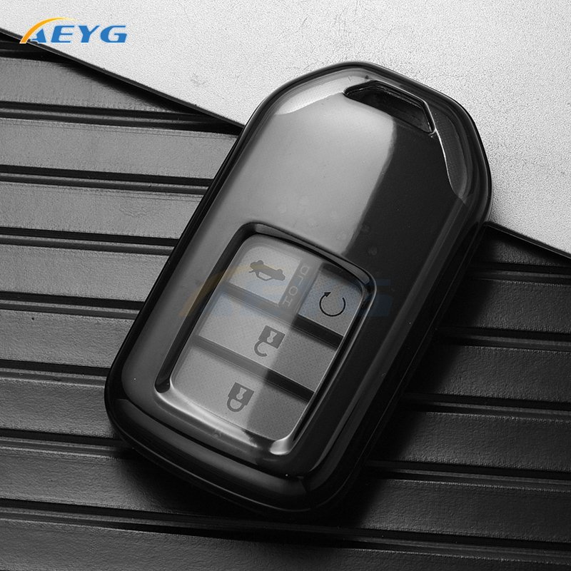 

Чехол для автомобильного ключа из ТПУ, брелок для Honda Civic Accord Venzel Odyssey Fit City Jazz HRV CRV XRV, умные аксессуары без ключа