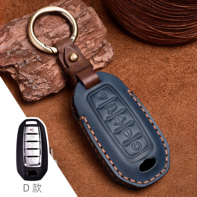 

Подходит для 24 моделей ключей Infiniti qx50 q50l qx60 посылка qx55 из натуральной кожи q50 buckle qx80 shell