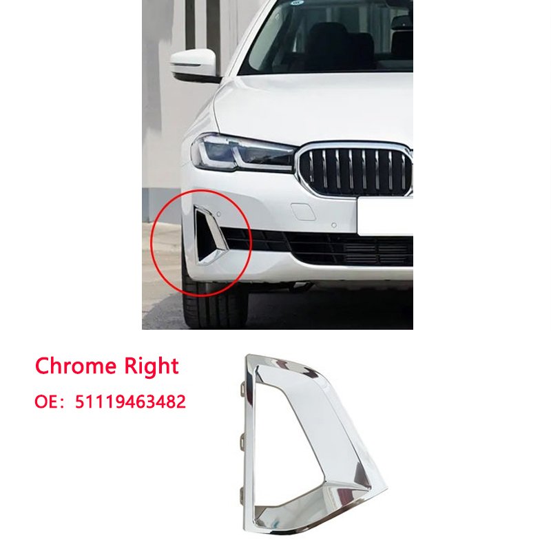 

Передний бампер для BMW 5 Series LCI G30 G31, 51119463481, 51119463482