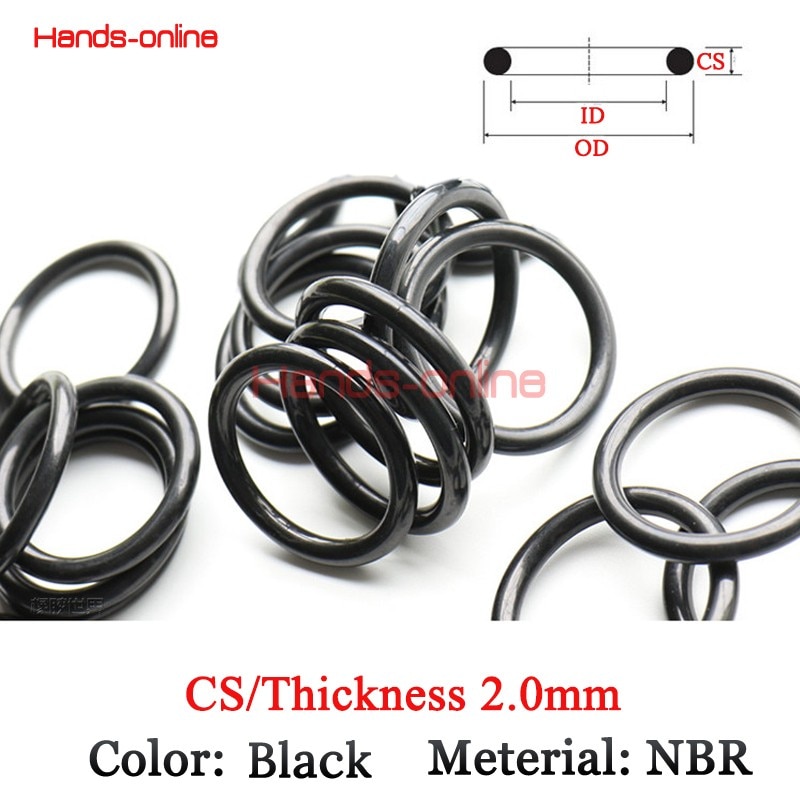 

Резиновые уплотнительные кольца Hands-online Thickness 2mm