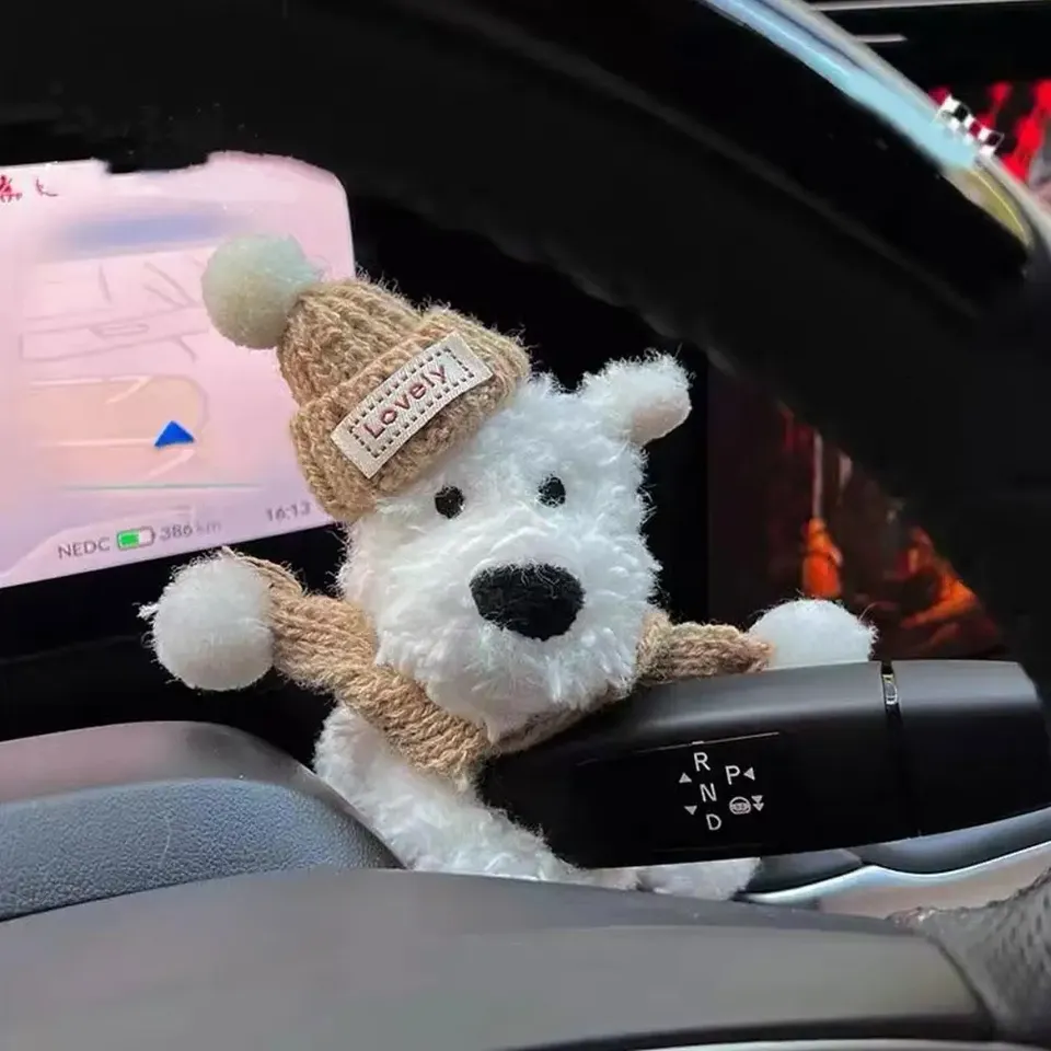 

Плюшевая Автомобильная Игрушка Для Собак, Мягкая Кукла, Автомобильный Дворник, Украшение В Виде Указателя Поворота