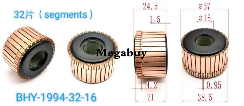 

Медные стержни 16*37*24,5 мм 32p
