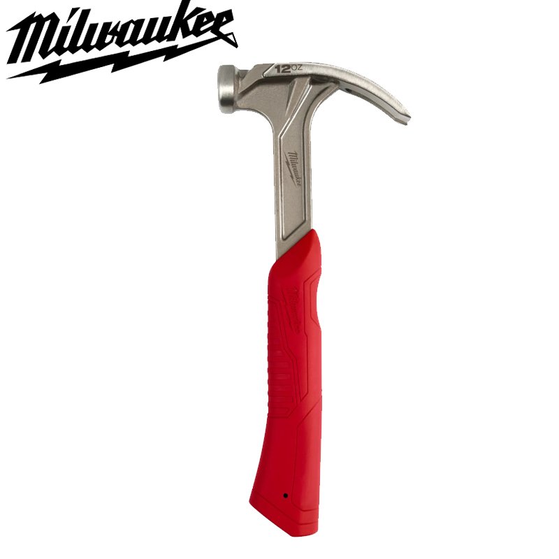 

Milwaukee 48-22-9019 Молоток для отделки 12 унций Smooth Face Гибридный коготь Устойчивость к изгибу Инструмент для снятия гвоздей Молоток