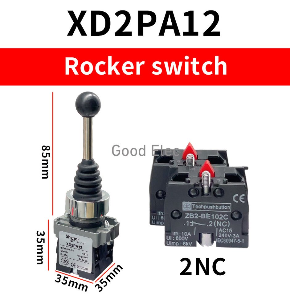 

Джойстик переключатель XD2PA12CR