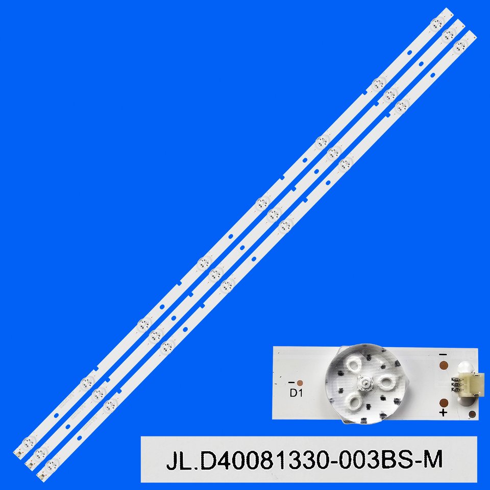 

Светодиодная лента подсветки для телевизора F40C8000H 40CF59-T2 40CFS71 FHD-40H51002 40M2160M/P LED40EC270N NS-40D510NA19 JL.D40081330-003BS-M