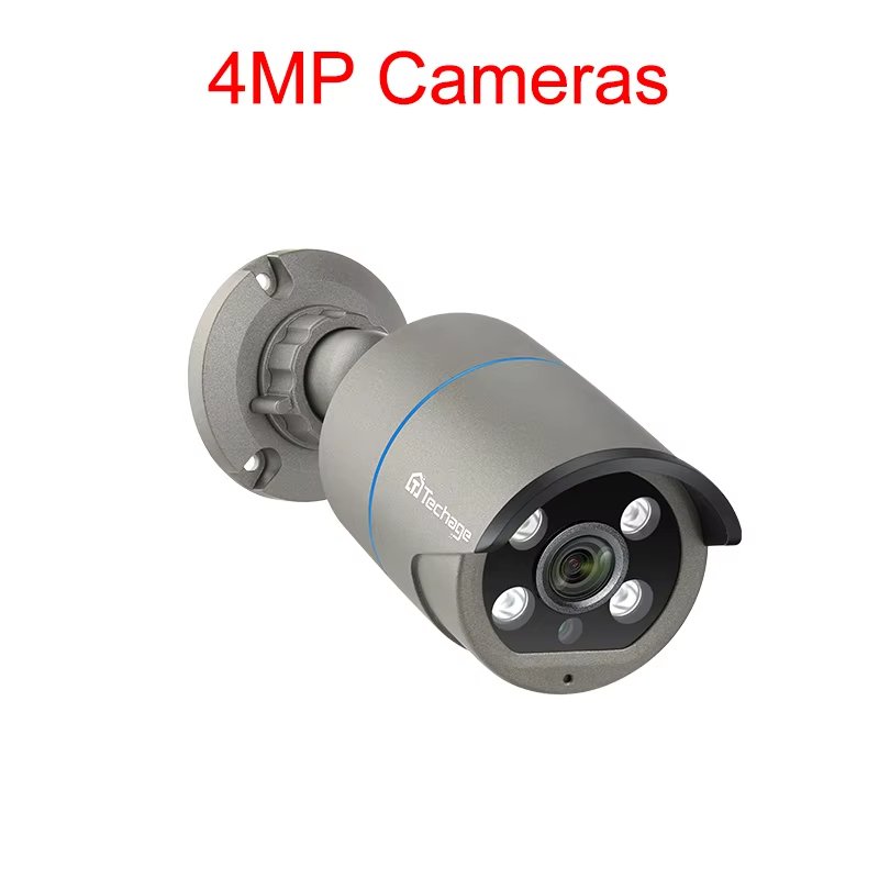 

Techage 4MP/5MP/8MP IP-камера видеонаблюдения наружная