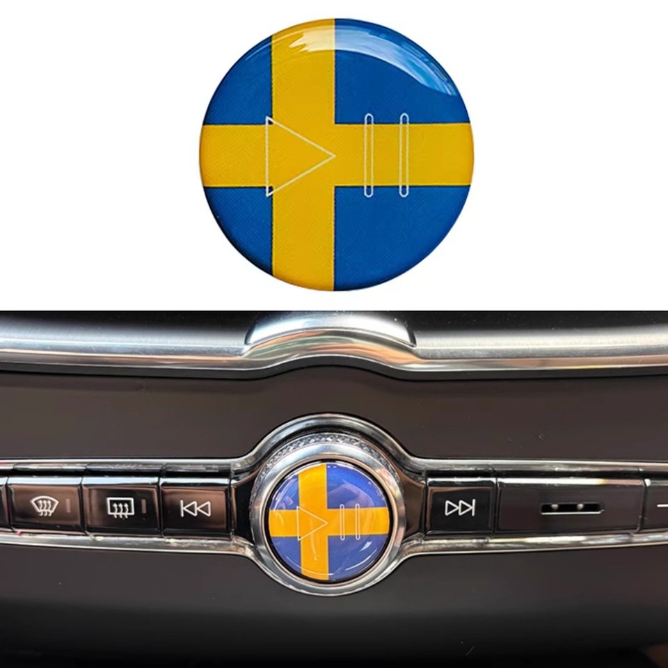 

1 шт. наклейки на центральный аудио ключ для Volvo S60 S90 XC40 XC60 XC90 V60 V90 C40 2018 + аксессуары для интерьера автомобиля запчасти