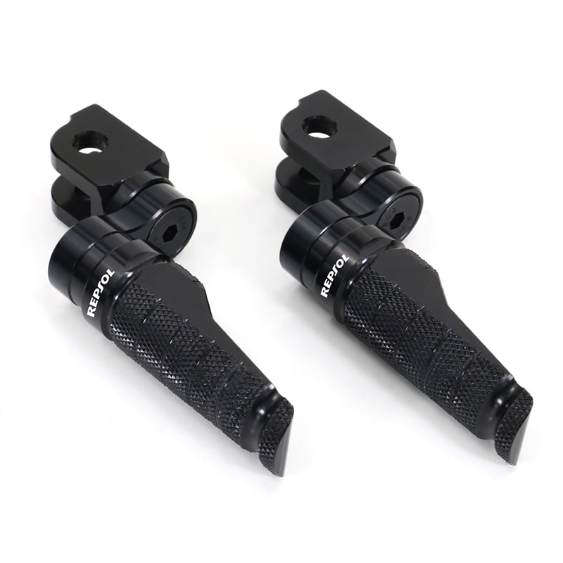 

Мотоцикл подходит для Honda CBR600F CBR650F CBR250R CBR600RR CBR650R CBR900RR FIRE BLADE MSX125 Регулируемые передние подножки для ног