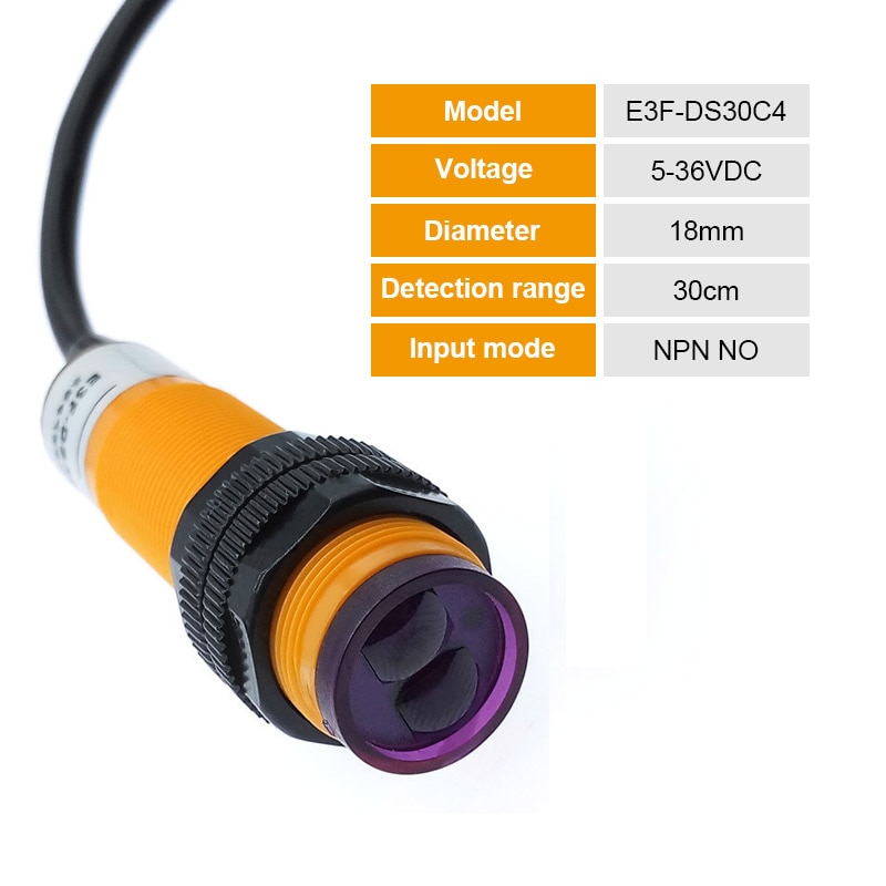 

Фотоэлектрический бесконтактный переключатель CNMAWAY E3F-DS30C4