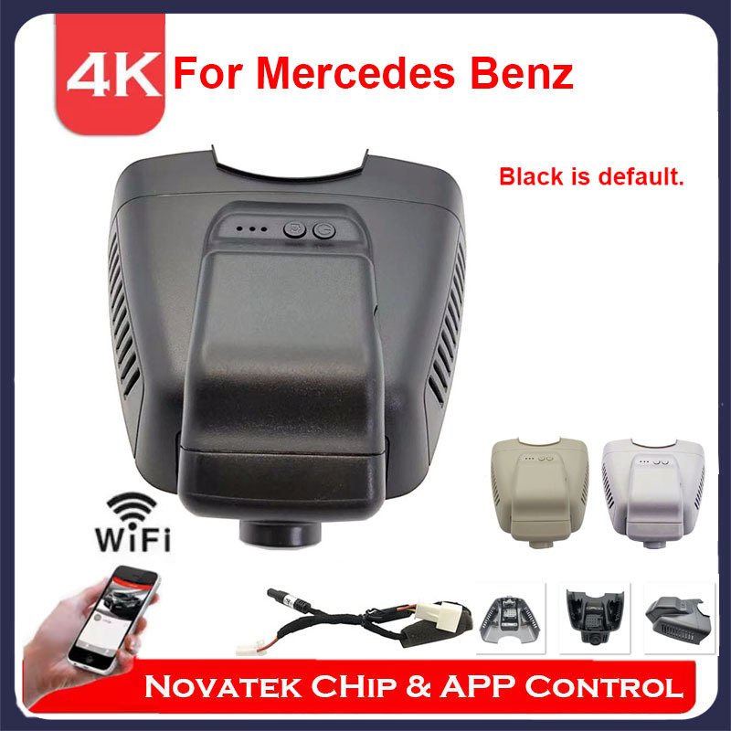 

4K HD Plug And Play Wi-Fi Автомобильный видеорегистратор для Mercedes Benz C Class w204 w203 E Class w212 w211 2013–2015 с управлением через приложение