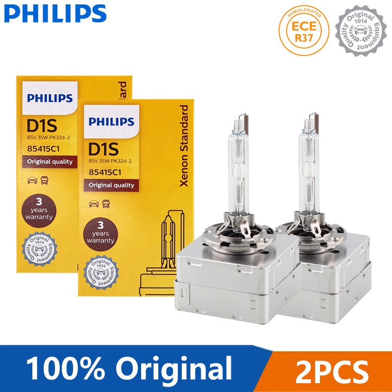 

Philips Ксеноновые Лампы Для Фар D1S D2S D2R D3S D4S 35 Вт 4200 К Белый Автомобильный Дальний Ближний Свет Сменная Пара Ламп