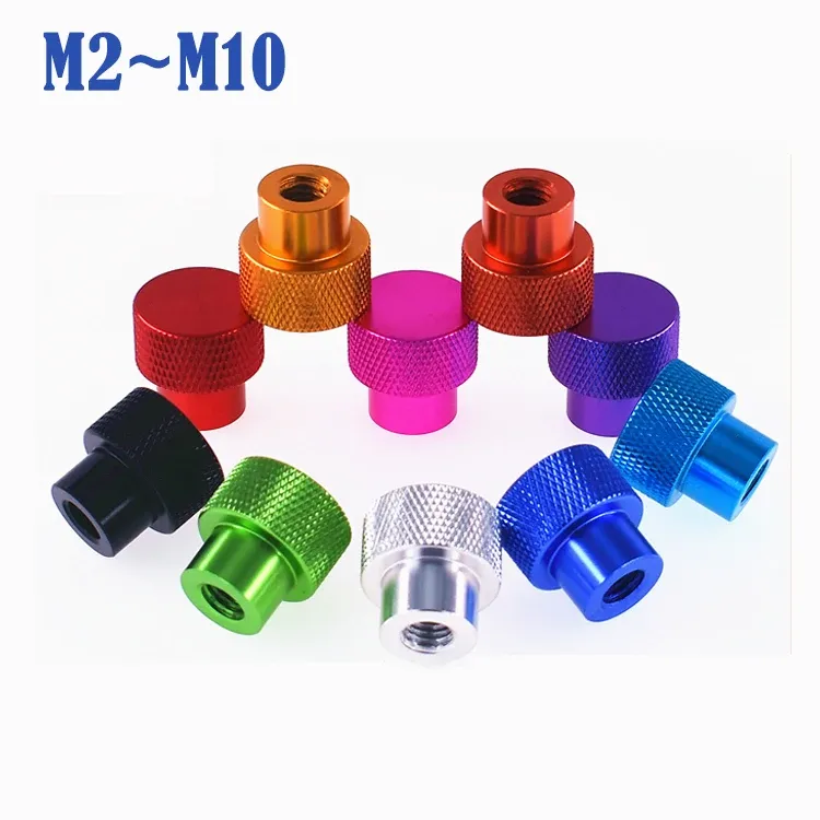 

Алюминиевые гайки для большого пальца M2 M2.5 M3 M4 M5 M6 M8 M10