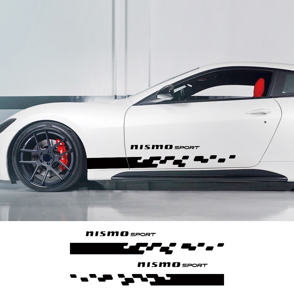 

Nissan Nismo Qashqai J10 J11 Juke Micra X-Trail Leaf Murano Pulsar Teana Sylphy 370Z Наклейка На Дверь Автомобиля 3D Винилова...